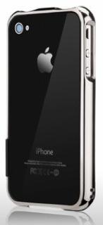 Actual product image more. Color Gem Lucent Bumper for iPhone 5/5S/SE Silver (Apple iPhone 5, Apple iPhone 5s)