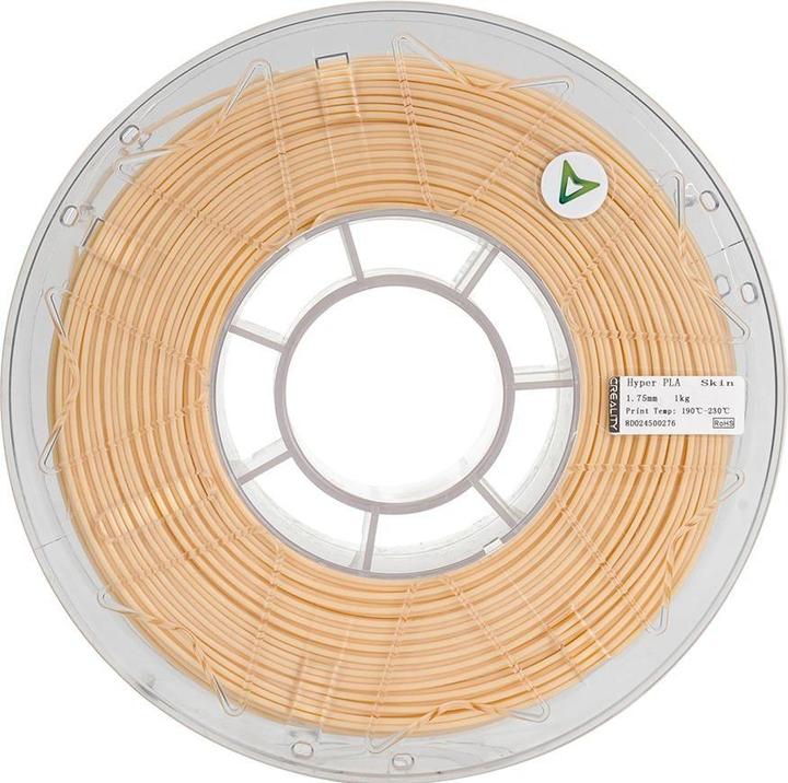 Produktbild Creality Filament PLA Hyper RFID Hautfarbe 1.75 mm 1 kg (PLA, 1.75 mm, 1000 g, Beige)