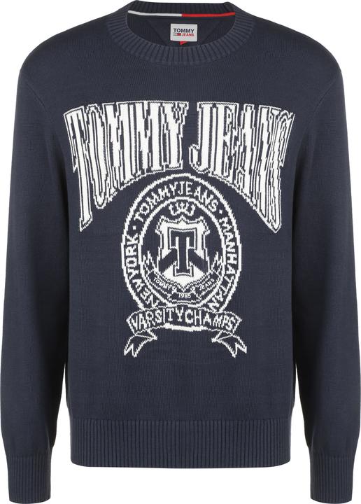 Immagine prodotto Tommy Hilfiger Tommy Jeans Maglione rilassato in maglia jacquard Varsity - 88647 (S)