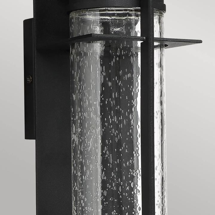 Actual product image Elstead Lighting Eames LED outdoor wall light 37cm Earth Black Clear IP44 (800 lm)