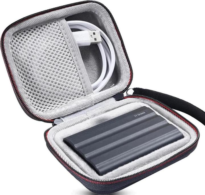 Immagine prodotto Only-Bags.Store Custodia per il trasporto del disco rigido per Samsung T7 Touch SSD. Custodia rigida antiurto
