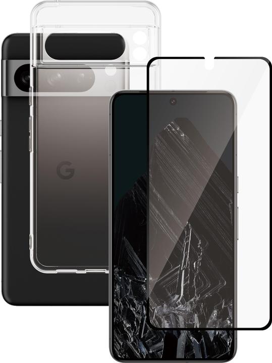 Image du produit PanzerGlass SAFE. by Google Pixel 8| UWF, Google, Google - Pixel 8, Application à sec, Résistant aux (50 pièce(s), Google Pixel 8)