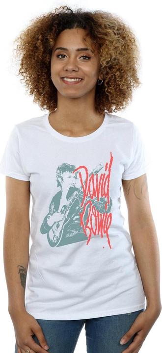 Immagine prodotto David Bowie Mono Guitar Maglietta Donna (M)