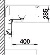 Produktbild Blanco Lantos XL 6 S-IF (Aufsatzspülbecken, 100 cm, 50 cm)