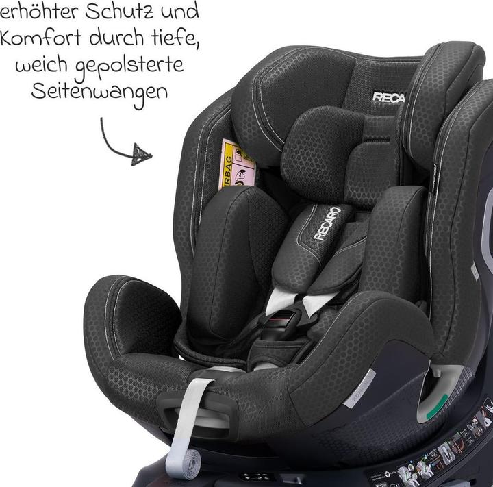 Actual product image Avova Recaro Xenon 1 Reboard Kindersitz (0-7 Jahre) (Reboarder, ECE R129/i-Size Standard)