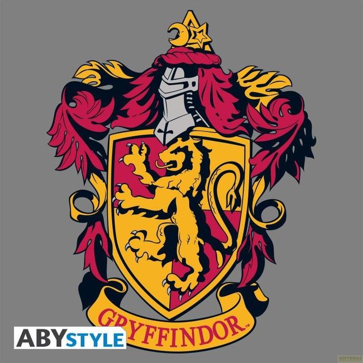 Produktbild ABYstyle HARRY POTTER - Tshirt Gryffindor man SS grey red- premium (XS)
