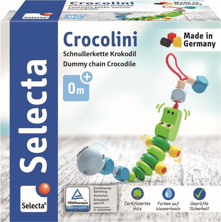 Produktbild Selecta Spielzeug Schnullerkette Crocolini (0 x)