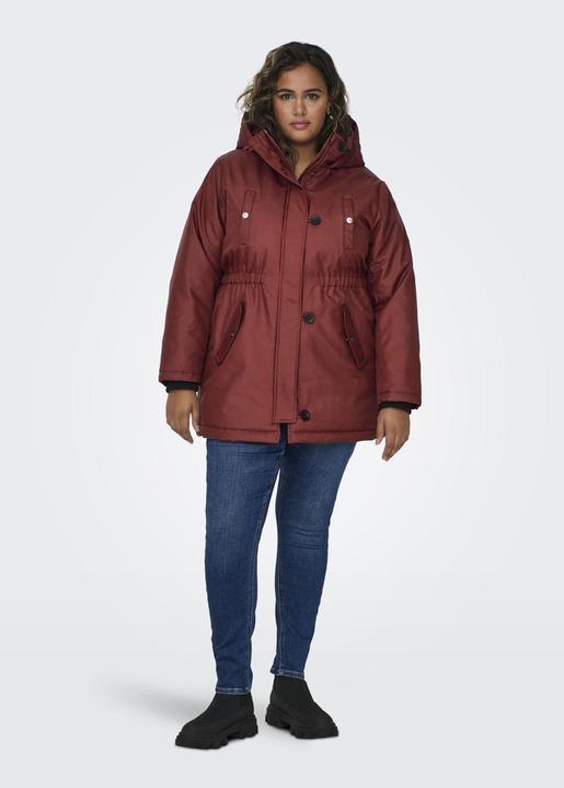 Actual product image Only Hooded Curve Jacket Long Parka (54)