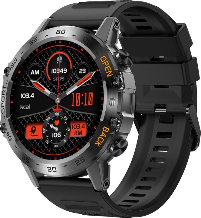 Gravity SMARTWATCH MĘSKI GT9-1 - WYKONYWANIE POŁĄCZEŃ, CIŚNIENIOMIERZ (sg021a)