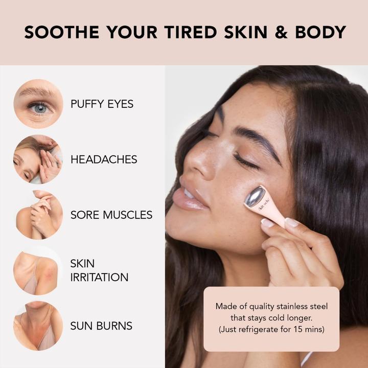 Actual product image Kitsch Mini Spa Roller Eye & Face set of 2