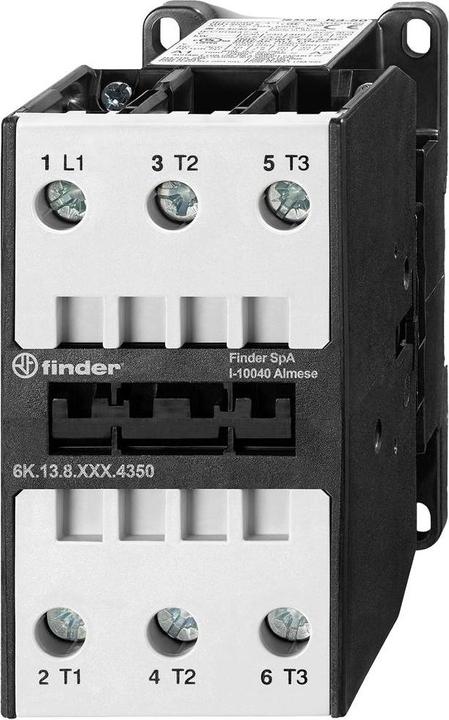 Produktbild Finder 6K.13.8.230.4350 Industrierelais 3 Schliesser 22 kW 230 V/AC 50 A 1 St