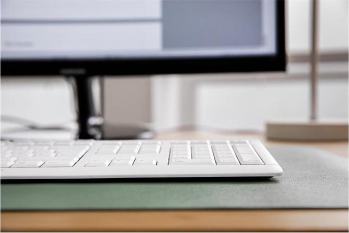 Actual product image CHERRY Desktop STREAM COMFORT Wireless (DE) white (DE, Wireless)