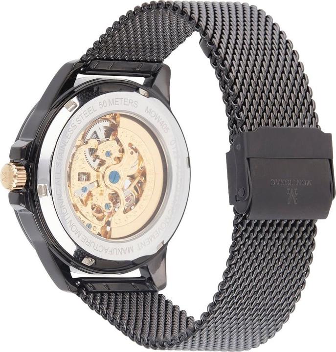 Immagine prodotto Montignac Orologio Automatico Round (Orologio scheletrato, 42 mm)