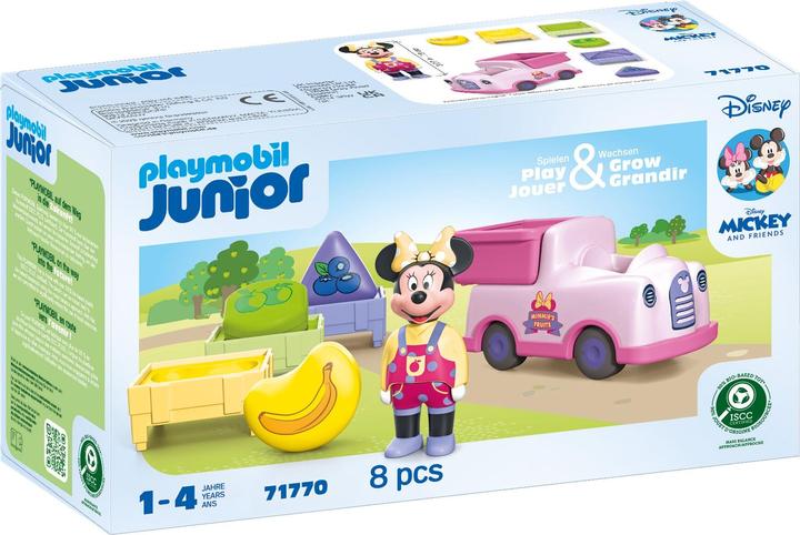 Image du produit Playmobil 71770 JUNIOR & Disney : Le transporteur de fruits de Minnie Mouse avec le plaisir de trier (71770)