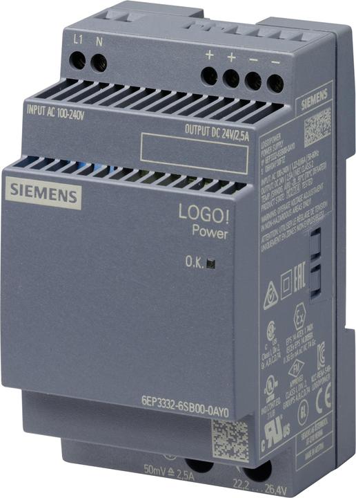 Produktbild Siemens Hutschienen-Netzteil (DIN-Rail