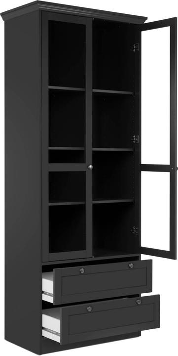 Image du produit Homestyle4u Vitrine Highboard (80 x 200 x 45 cm)