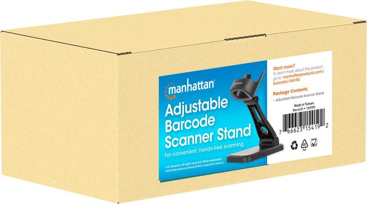 Actual product image Manhattan Adjustable holder for barcode scanners