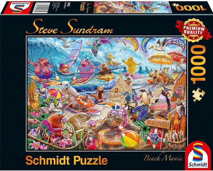 Actual product image Schmidt Spiele Beach Mania (1000 pieces)