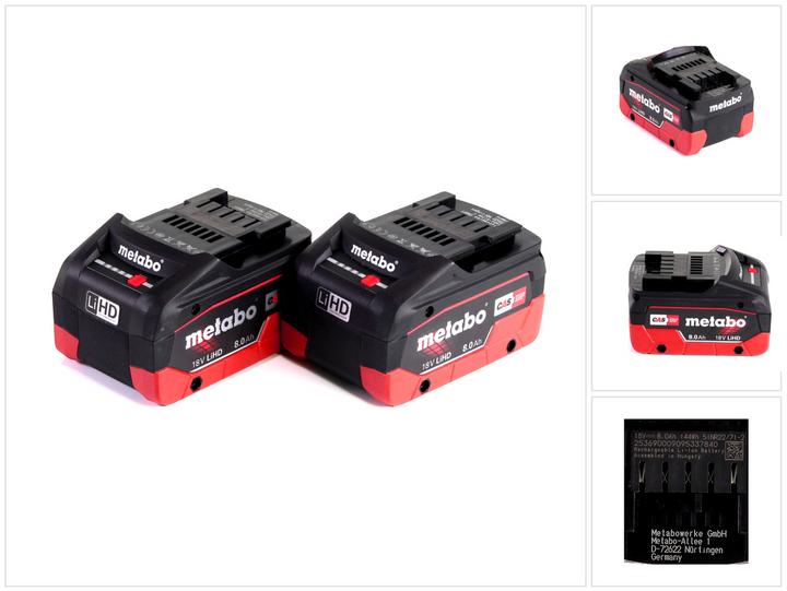 Metabo LiHD battery pack (18 V)