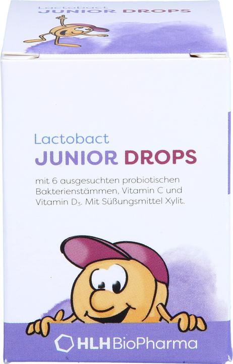 Produktbild Lactobact JUNIOR + Drops (60 Stück, Bonbon, 56 g)