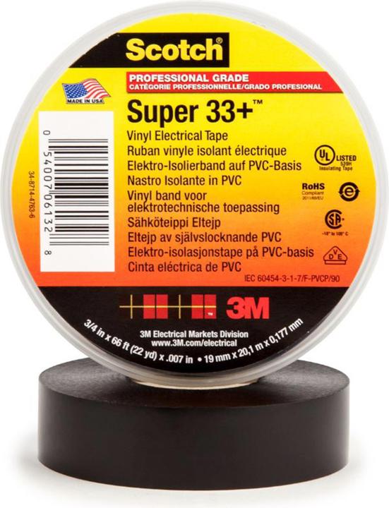 Immagine prodotto 3M Nastro isolante elettrico in PVC (19 mm)