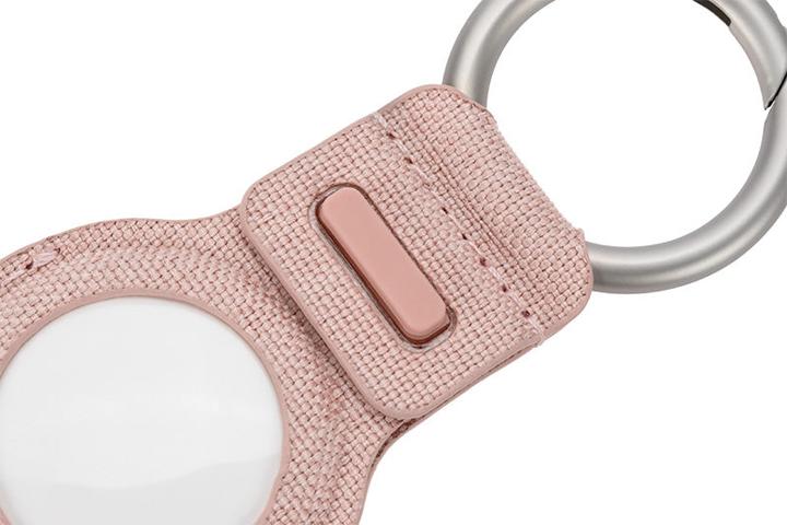 Immagine prodotto Incase Clip portachiavi con Woolenex per AirTag - Rosa pallido