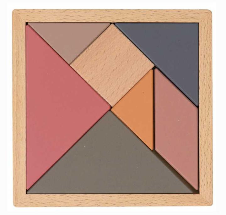 Immagine prodotto Egmont Tangram in legno colorato (Italiano, Tedesco, Francese, Inglese)
