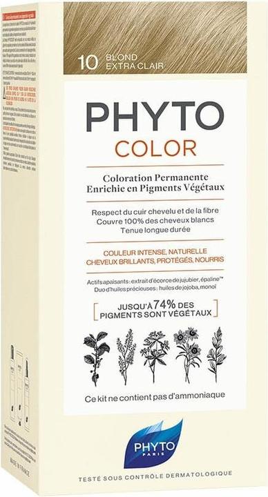 Image du produit Phyto Phytocolor couleur permanente (#10 Extra Fair Blond)
