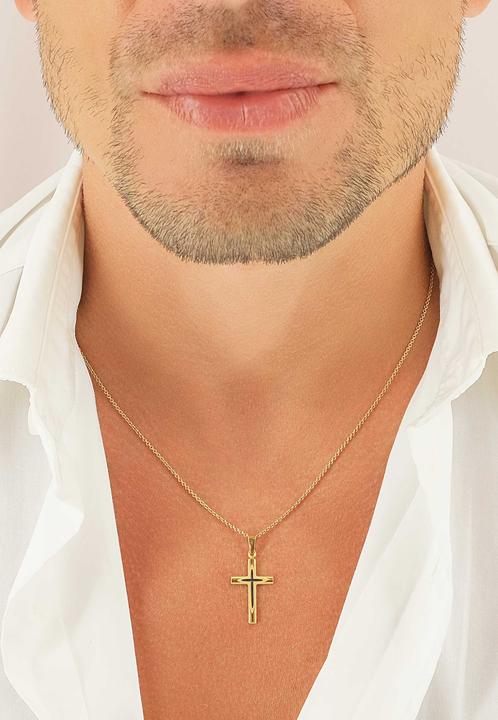 Image du produit Muau Croix (Or jaune, Or blanc)