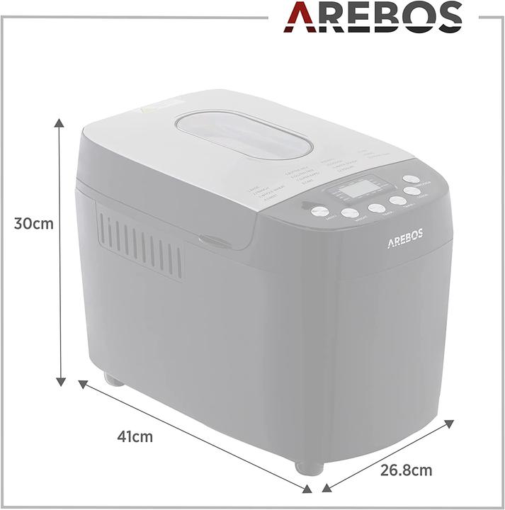 Actual product image Arebos Breadmaker