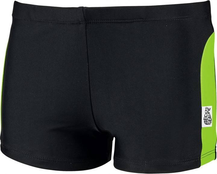 Beco Children's swimming trunks-902 Swimming trunks, green/black, 128 (128)