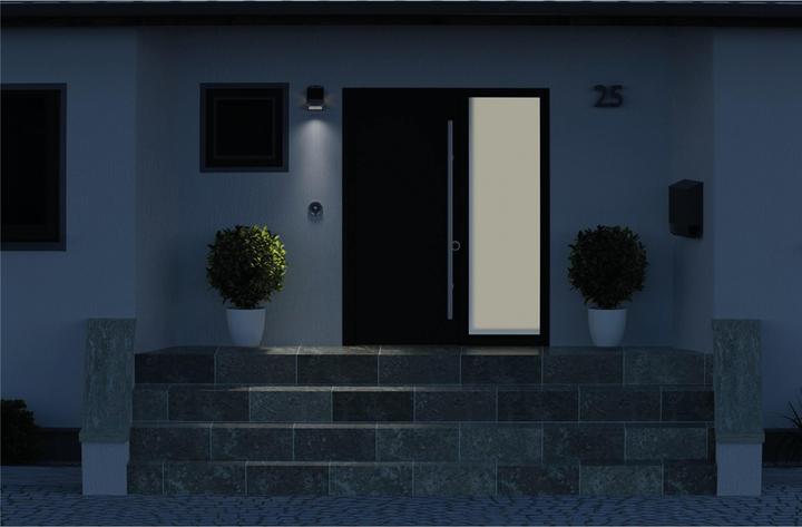 Actual product image Goobay LED Solar Wall Light (220 lm, IP65)