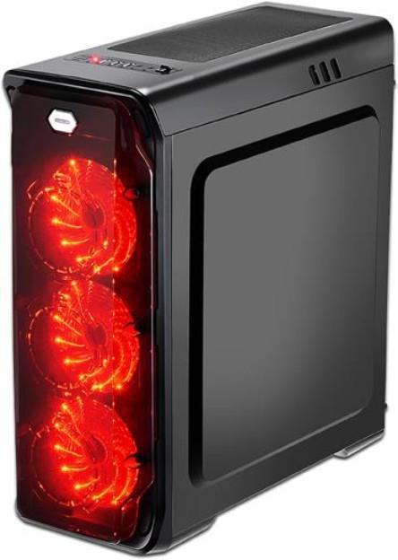 Produktbild LC-Power LC-988B - Red Typhoon (ATX, mATX, Mini-ITX)