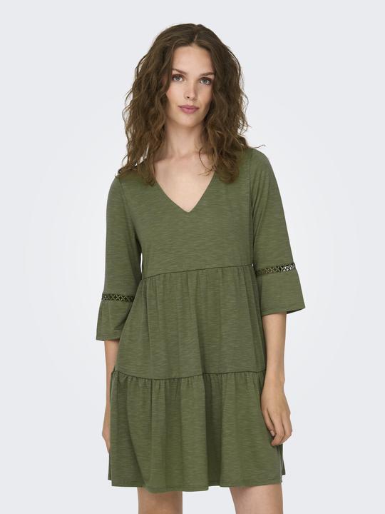 Actual product image JdY Loose cut V-neck short dress Lace dress (XS)