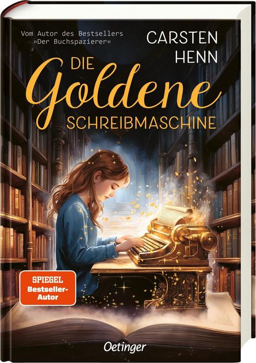 Immagine prodotto La macchina da scrivere d'oro (Carsten Sebastian Henn, Tobias Goldschalt, Tedesco)