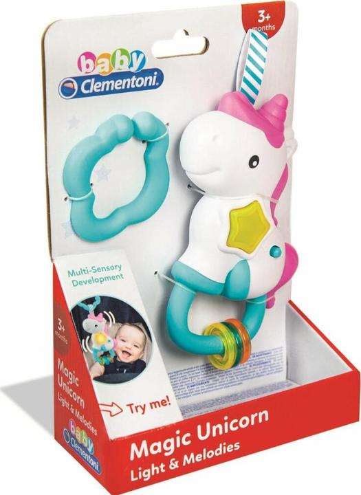 Actual product image Clementoni Electronic Rattle Unicorn