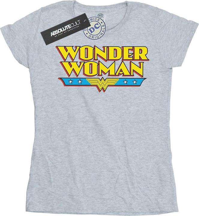 Wonder Woman Text Logo TShirt (XXL)