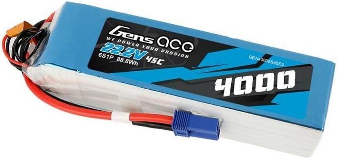Image du produit Gens Ace Accu RC LiPo 4000 mAh 22.2 V 45C (22.20 V, 4000 mAh)