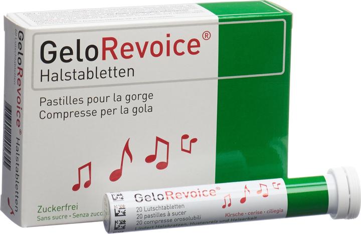 Image du produit GeloRevoice Kirsche Menthol (60 pièce(s))