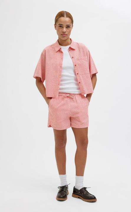 Image du produit JJXX Jxwindy Seersucker Hw Shorts Wvn Sn (L)