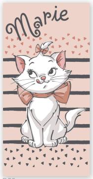Disney Towel - 70x140 cm - Aristocat (110047) (70 x 140 cm)