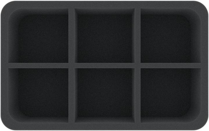 Produktbild Feldherr HS075A023 - Schaumstoffeinlage für Necrons - 6 Fächer (Schaumstoff)
