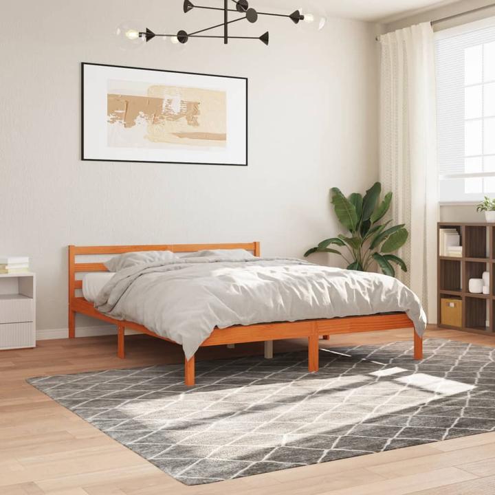 Produktbild VidaXL Bett Kiefer (200 x 200 cm)