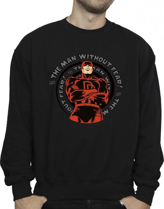 Actual product image Mens Comics Daredevil Spiral Sweatshirt (S)