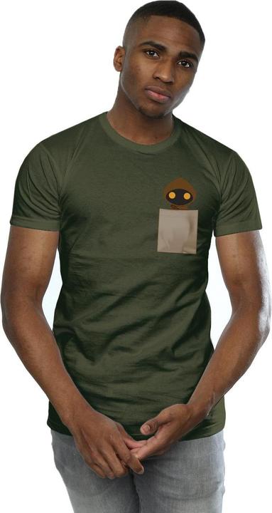 Immagine prodotto Star Wars Jawa Pocket Print Maglietta Uomo (4XL)