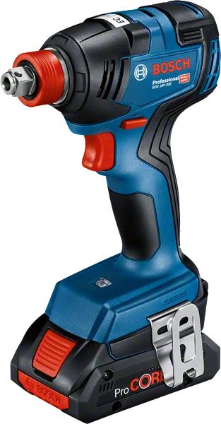 Productafbeelding Bosch Professional Set van 18V schroevendraaier GSR 18V-50 + schroevendraaier GDX 18V-200 2x4,0Ah L-BOXX (Oplaadbare batterij)