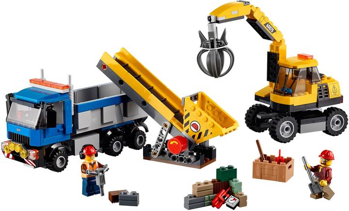 Immagine prodotto LEGO Scavatore e camion (60075, LEGO City)