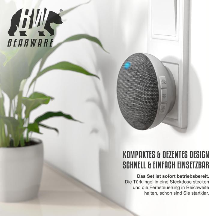 Produktbild Bearware Funk Türklingel-Set (Kabellos)