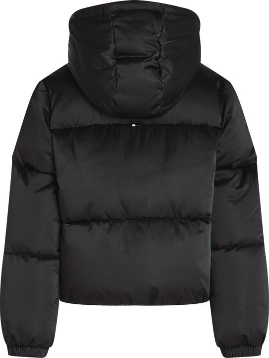 Produktbild Tommy Hilfiger Kids New York Satijnen Puffer Jas - Zwart - Girls - 8 jaar (8)