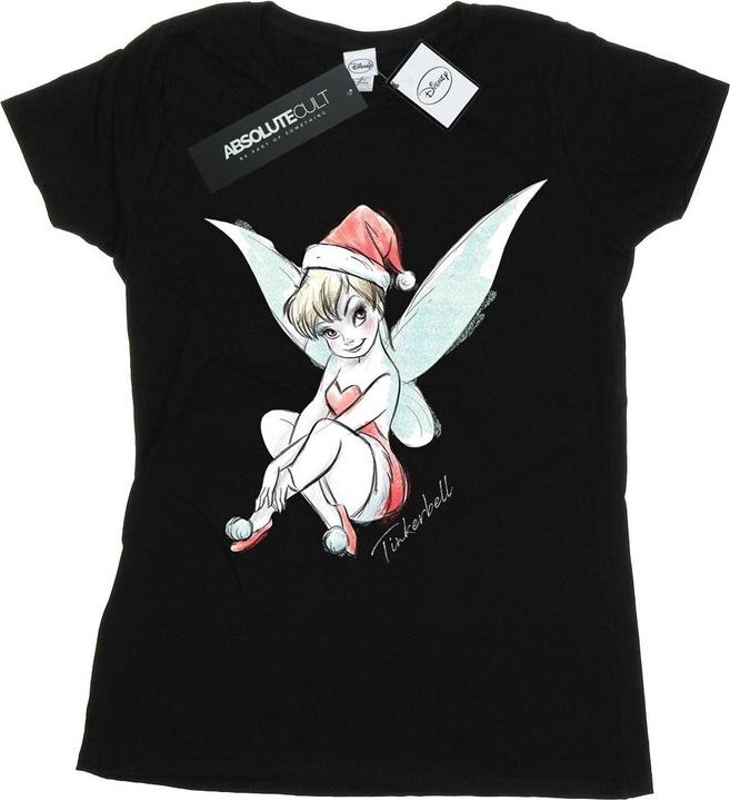 Immagine prodotto Disney Tinkerbell Christmas Fairy Maglietta Donna (L)